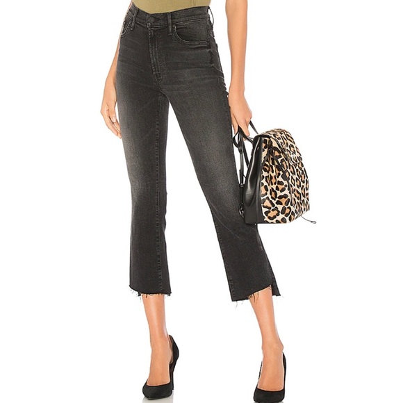 MOTHER Denim - Mother Insider Crop Step Fray in Night Hawk